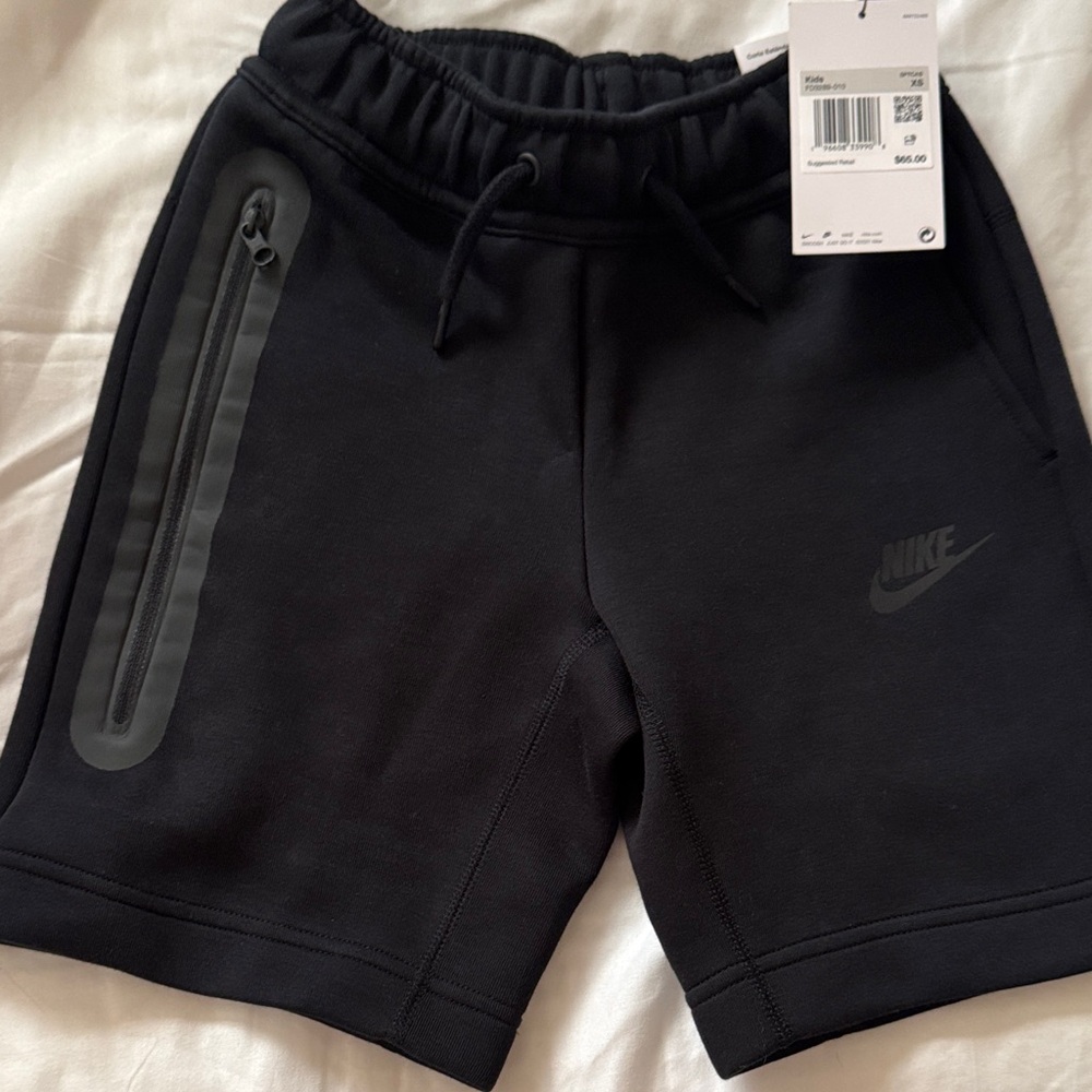 Nike Kids Black Athletic Shorts